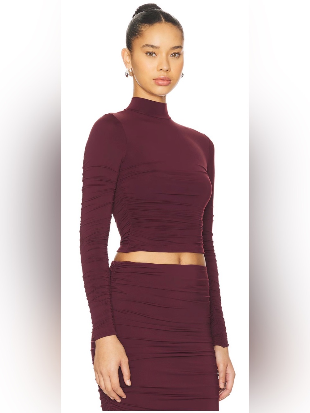SER.O.YA, Dulcie Ruched Top by SER.O.YA,